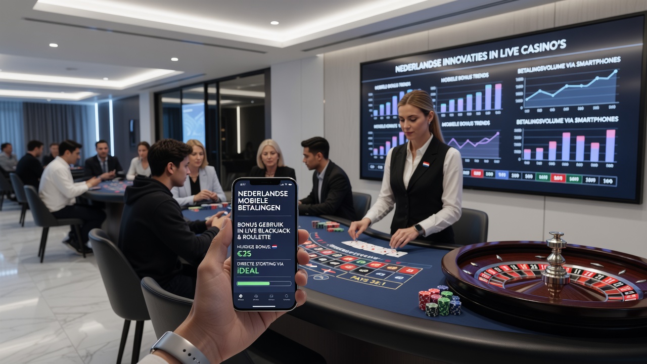 Trends in bonusgebruik tijdens live roulette en blackjack